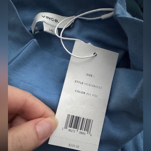 NWT Vince Sleeveless Mock Neck
Dress
Large, POOL - Picture 3 of 5